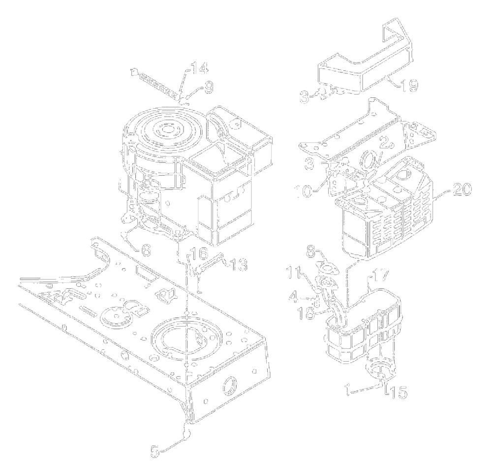 Engine Accessories (Tecumseh) Diagram and Parts List for 13AM675G062 2001 Yard Machines Lawn Tractor